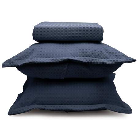 Kit Colcha de Casal Queen Provença Liso Dohler 3 Peças FL