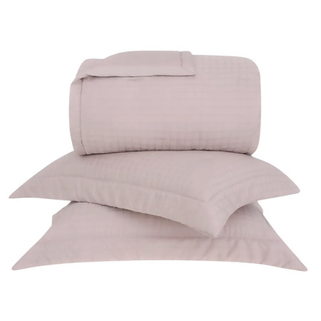 Kit Colcha King Cetim 300 Fios Buddemeyer Damask Square 3 Peças