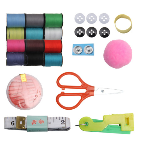 Kit de Costura Grande Linhas mais Acessórios