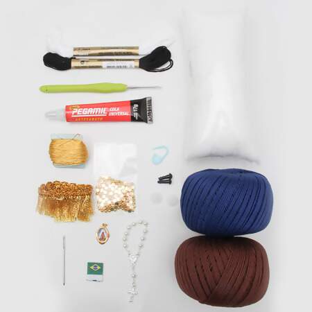 Kit Ebook Minha Primeira Nossa Senhora Aparecida de Amigurumi
