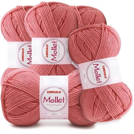 Kit Fio Mollet Circulo 100g com 5 Und