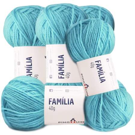 Kit Fio Família Pingouin 40g com 5 Und