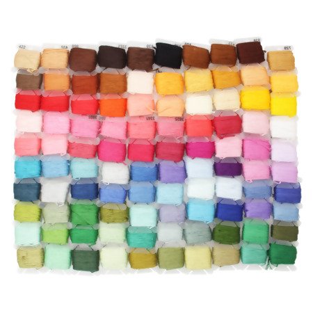 Kit Linhas Meadas Cores Sortidas com 100 Und