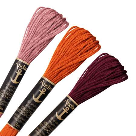 Kit Linha Meada Anchor Mouliné com 03 Und