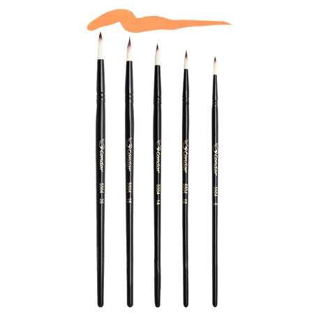 Kit Pincel Artístico Redondo Condor Ref.5504 com 05 Und