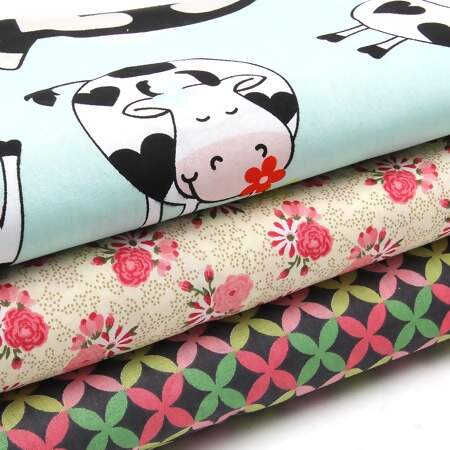 Kit Retalhos de Tecidos para Patchwork São José