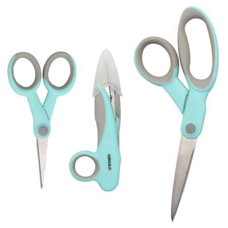 Kit de Tesouras Comfort Circulo 449903 03 Und
