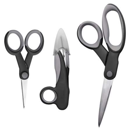 Kit de Tesouras Comfort Circulo 449903 03 Und
