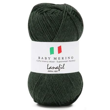 Lã Baby Merino Superwash Lanafil 50g FL