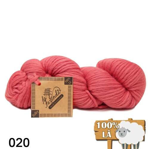 Lã Corriedale Bulky 100g Fios da Fazenda