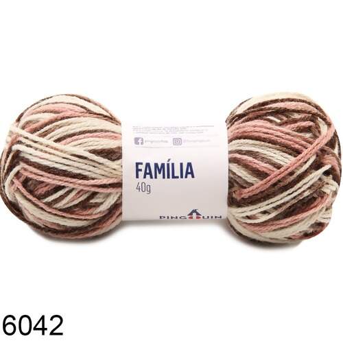 Lã Família Mesclada Pingouin 40g