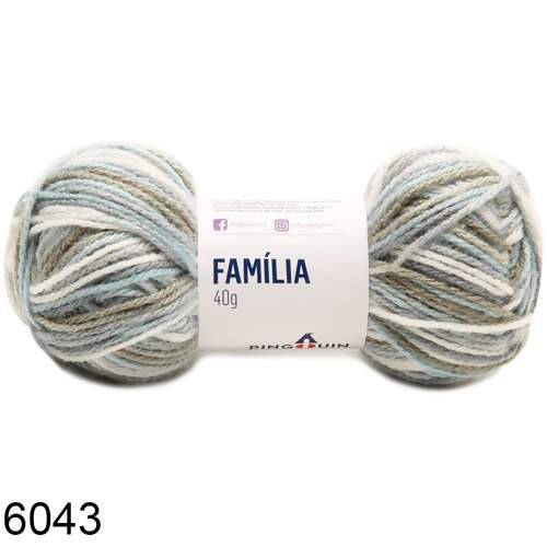 Lã Família Mesclada Pingouin 40g 