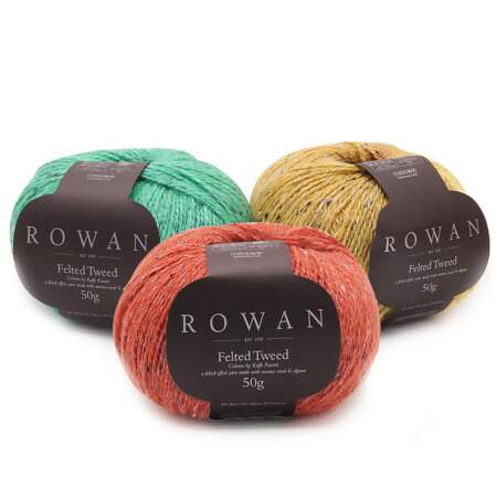 Lã Felted Tweed Rowan 50g