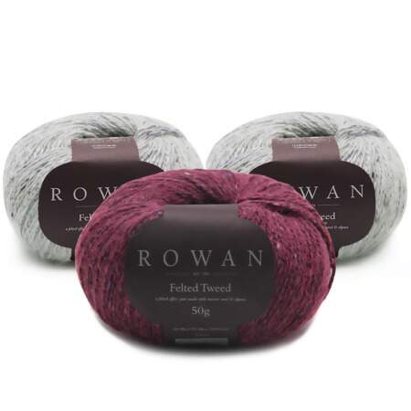 Lã Felted Tweed Rowan 50g FL