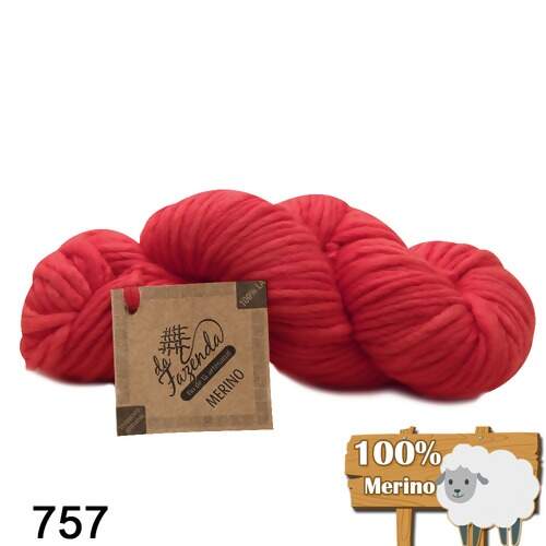 Lã Merino Chunky 100g Fios da Fazenda