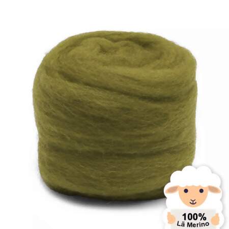 Lã Merino Colorida Para Feltragem 25g Fios da Fazenda
