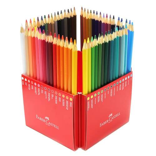 Lápis de Cor Faber-Castell 120160G LVM com 60 Cores