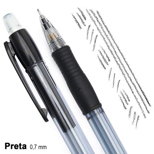 Lapiseira Super Grip Pilot H-187-SL 0.7mm