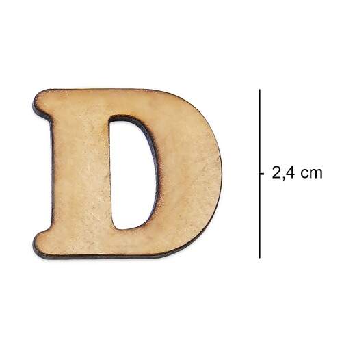 Letras de MDF G Ref.702 2,4cm
