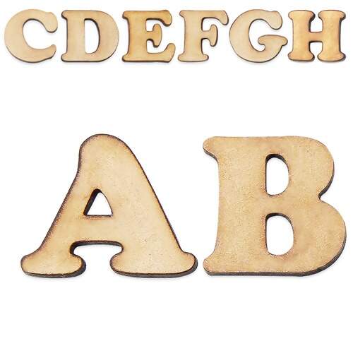 Letras de MDF G Ref.702 2,4cm