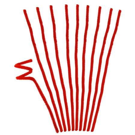 Limpador de Cachimbo Haste Mágica Chenille 30cm 10 Und FL