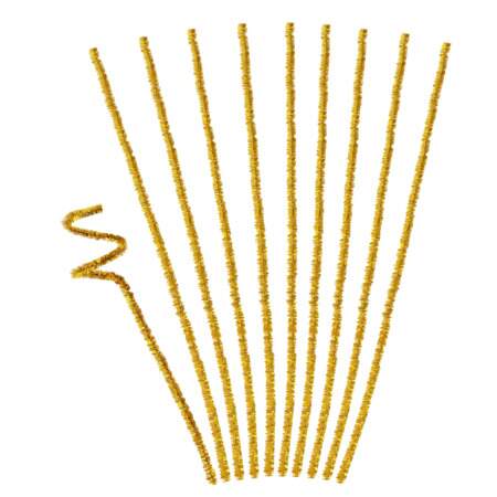 Limpador de Cachimbo Haste Mágica Chenille 30cm 10 Und FL