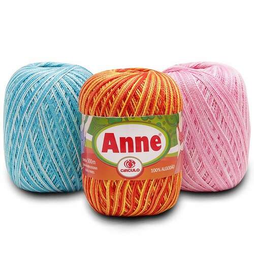 Linha Anne 500 Circulo Cores Mescladas