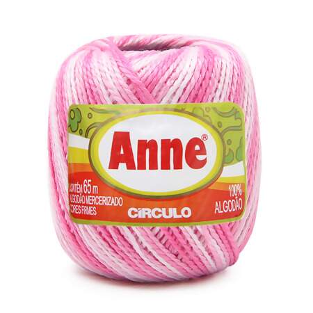 Linha Anne 65 mt Circulo Cores Mescladas