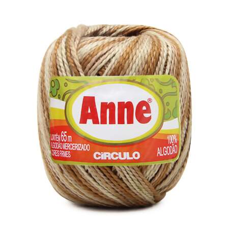 Linha Anne 65 mt Circulo Cores Mescladas
