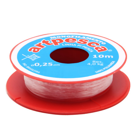 Linha Artpesca Branca com 10mts