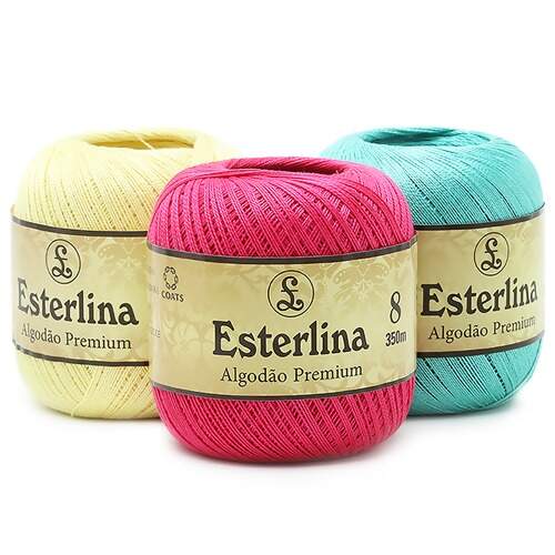 Linha Esterlina n°8 Ref.4621 350mts