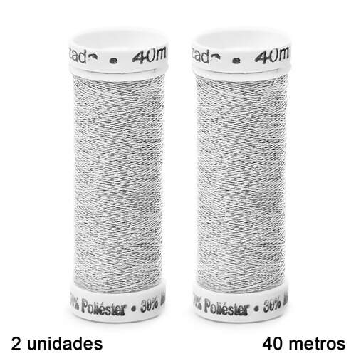 Linha Metalizada Costuratex com 02 Und