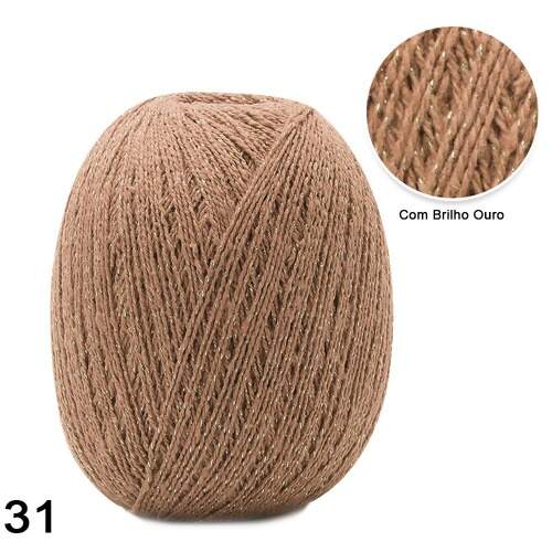 Linha Pérola Brilho Dourado São João 460m