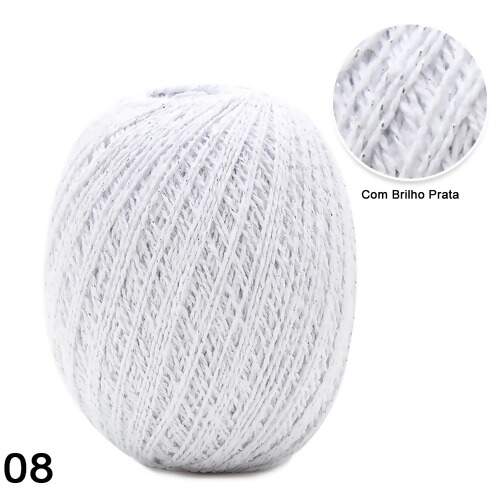Linha Pérola Brilho Prata São João 460m