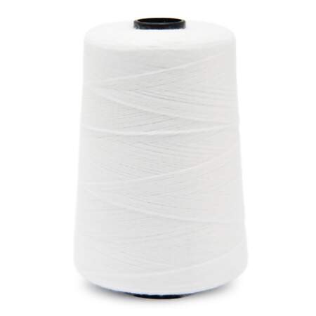 Linha Poliéster Sacaria e Artesanato Cia Textil 10/3 Branca 250g