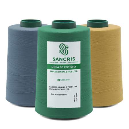 Linha Pesponto Sancris 50 Cor cone com 5000 metros