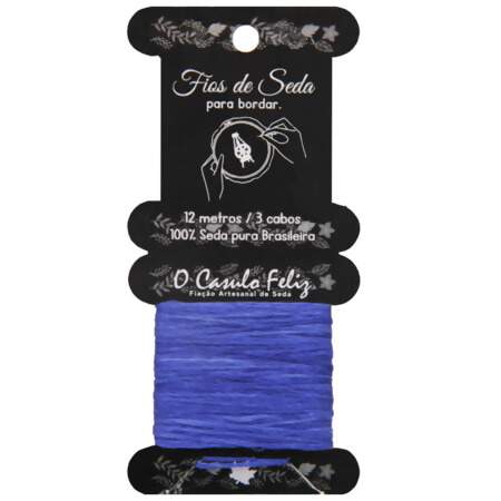Linha Seda Pura para Bordar O Casulo Feliz