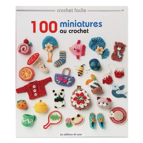 Livro 100 Miniatures Au Crochet Amigurumis