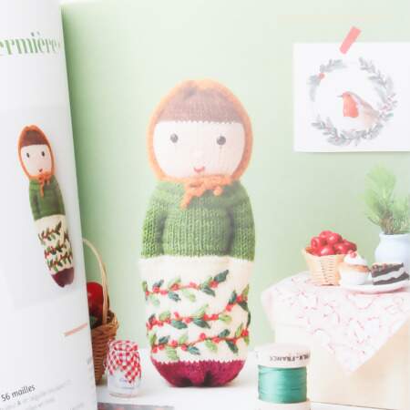 Livro 20 Doudous de Noel Au Tricot 