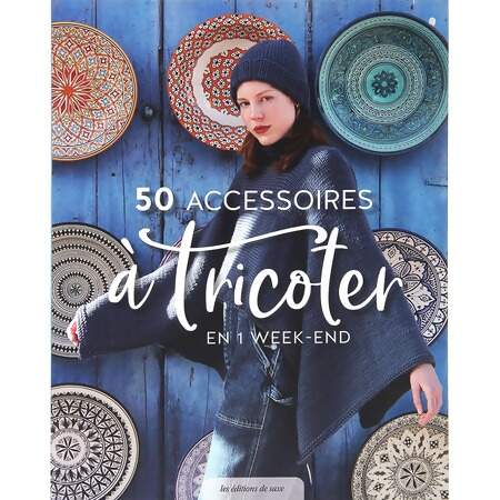 Livro 50 Accessoires à Tricoter en 1 week-end
