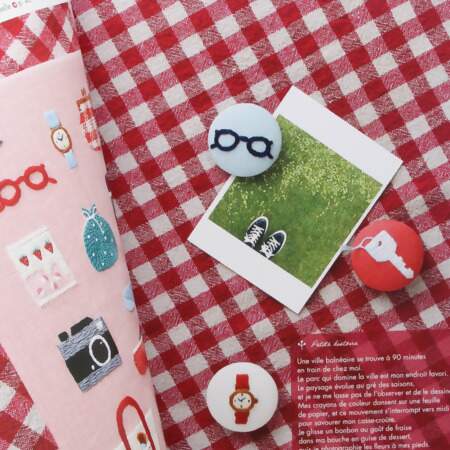 Livro 74 Mini-Motifs Brodés 