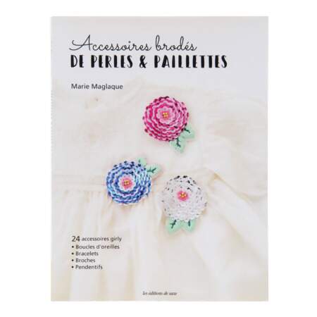 Livro Accessoires Brodés de Perles e Pailletes