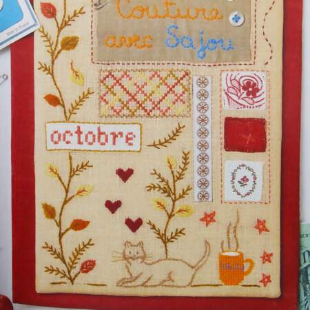 Livro Accessoires Brodés Univers Sajou