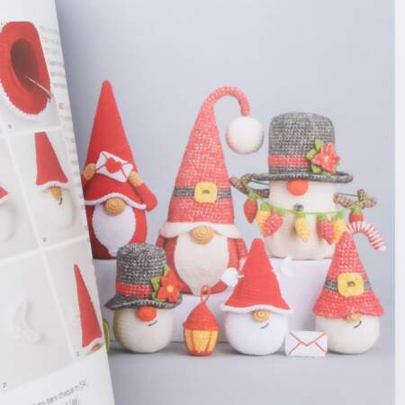 Livro Amigurumi Gnomes 24 Projetos de Crochê