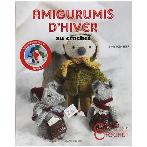 Livro Amigurumis D Hiver Au Crochet 