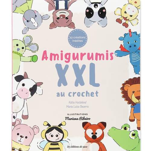 Livro Amigurumis XXL Au Crochet - Amigurumis Gigantes 