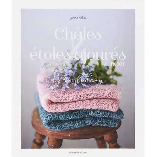 Livro Châles Étoles Ajourés Au Tricot