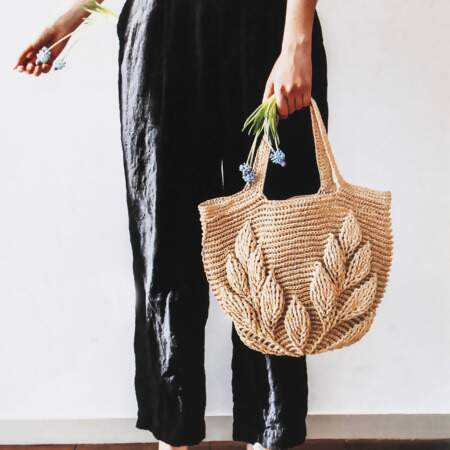 Livro Chapeaux e Accessoires en Raphia Crocheté