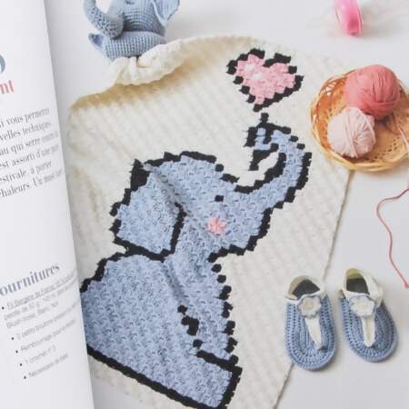 Livro Chaussons e Doudous Au Crochet