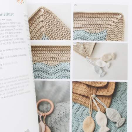 Livro Couvertures & Doudous Pour Bébé au Crochet